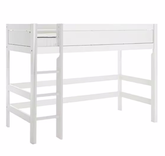 LIFETIME kidsrooms Mittel-Hochbett inkl. Leiter & Deluxe Lattenrost