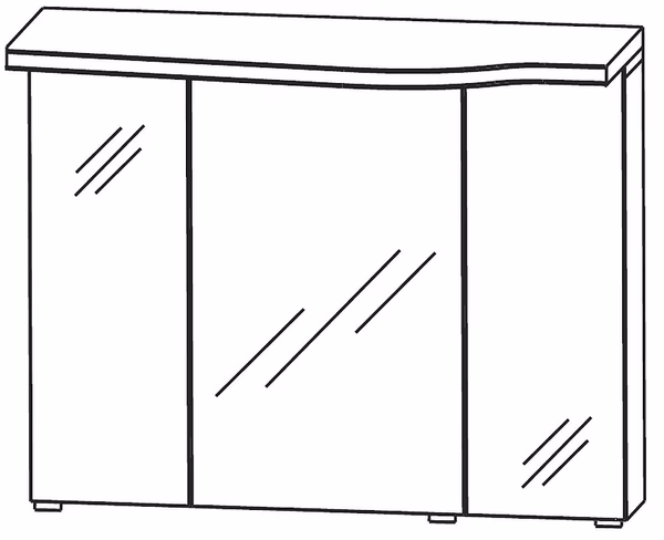 Spiegelschrank 90 cm SET43903L