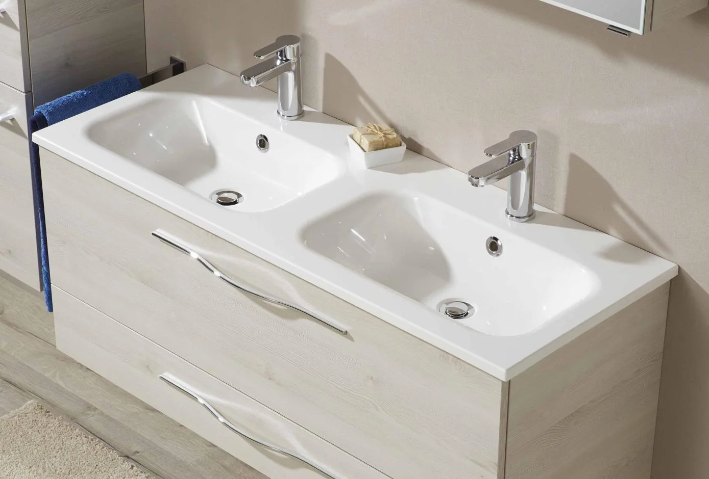 Pelipal 6110 Waschtisch-Set 120 cm - 2 Auszüge - Ansicht 2