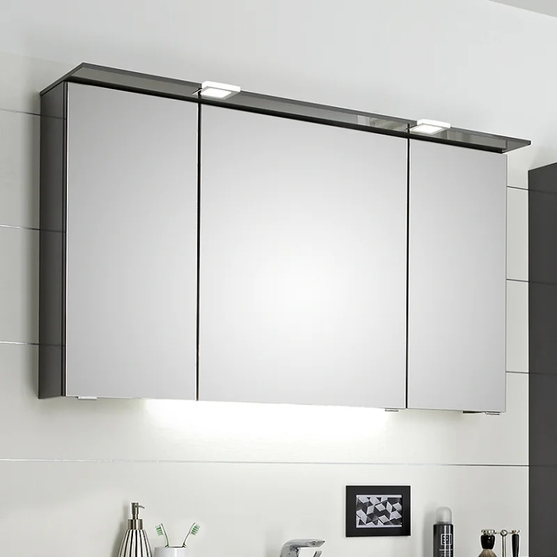 6025-SPS 04 Spiegelschrank mit LED-Einbaustrahler