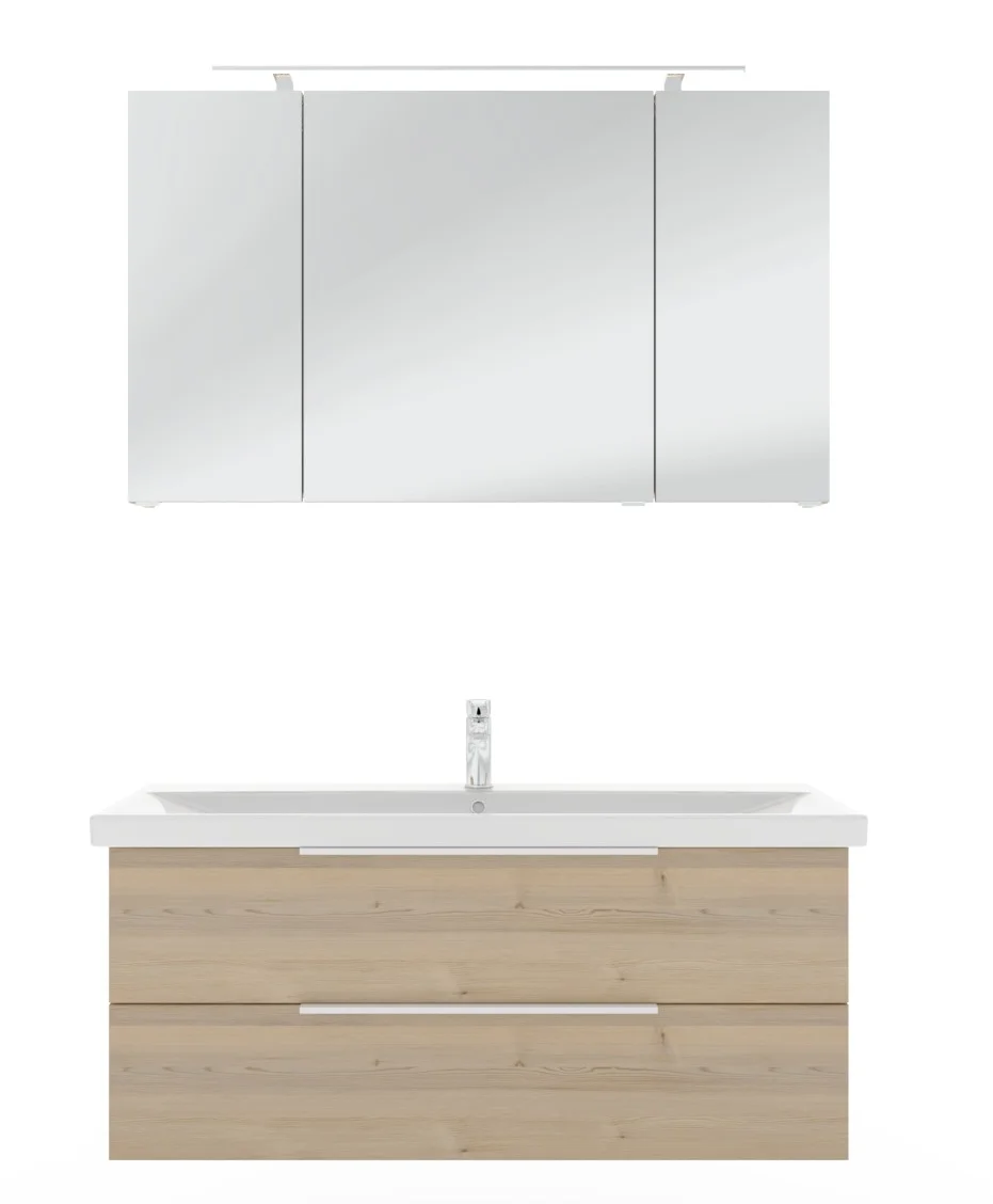 Pelipal 6090 Badmöbelset 120 cm - Einzelwaschbecken - Ansicht 2