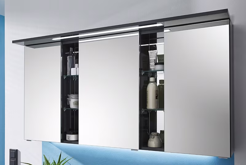 Puris Linea Spiegelschrank 130 cm S2A4213S1 Serie A - Ansicht 3