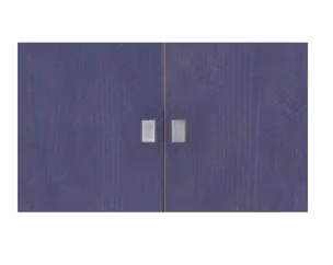8018 - Türenset blueberry - mit soft clos / ohne Griffeg