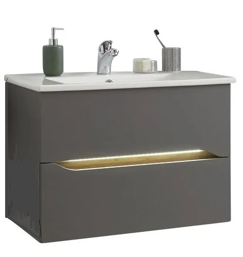 Pelipal Quickset 357 - Waschtisch mit Unterschrank 75 cm breit