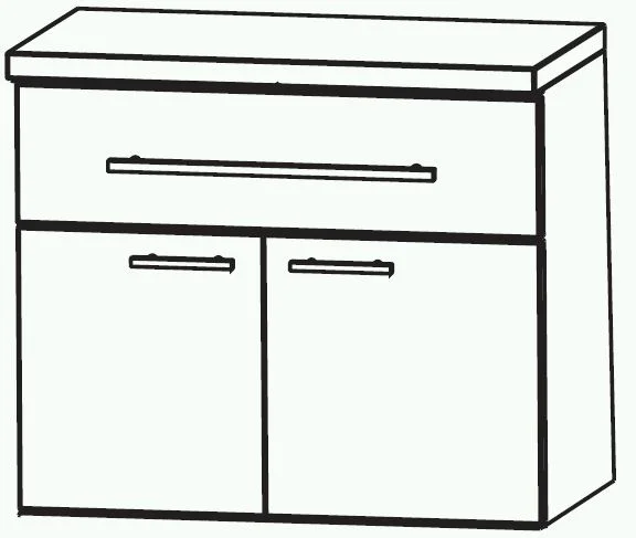 Puris Swing Unterschrank 60 cm UNA326A7M - Ansicht 2