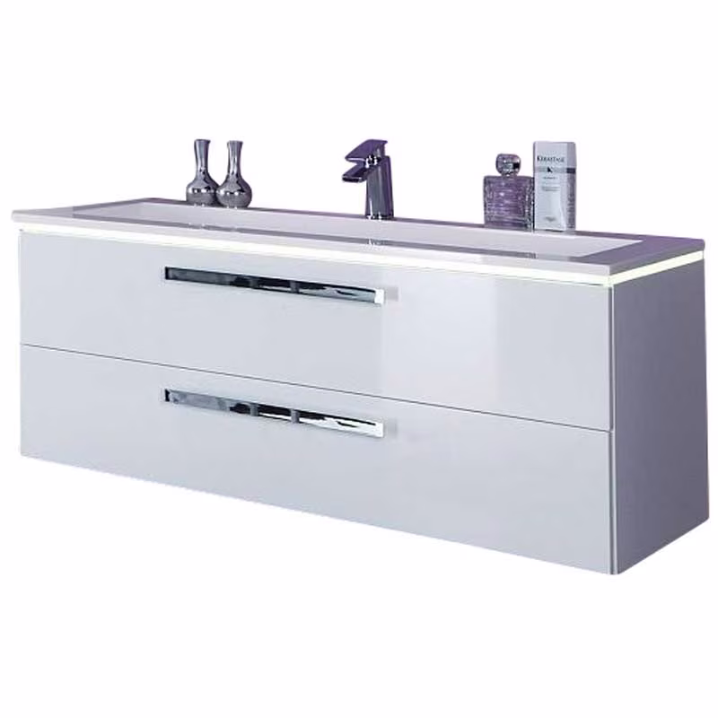 Puris Star Line Bad-Konfigurator 120 cm - Glaswaschtisch