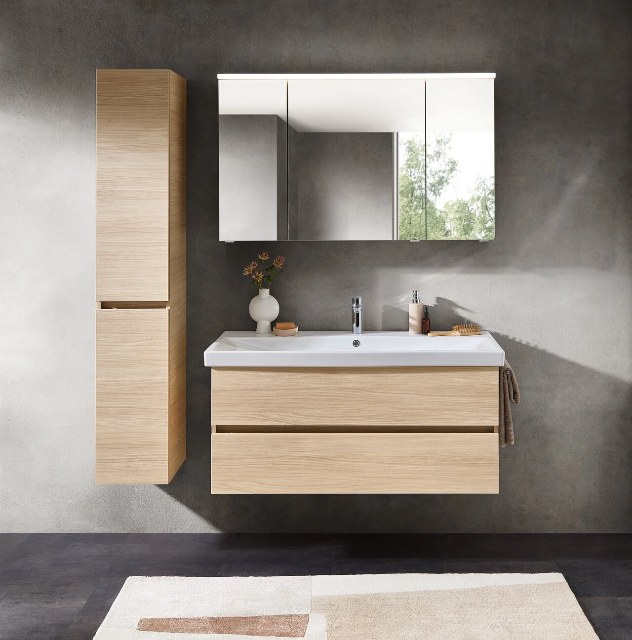 Pelipal 6090 Badmöbelset 120 cm - Einzelwaschbecken - Ansicht 13