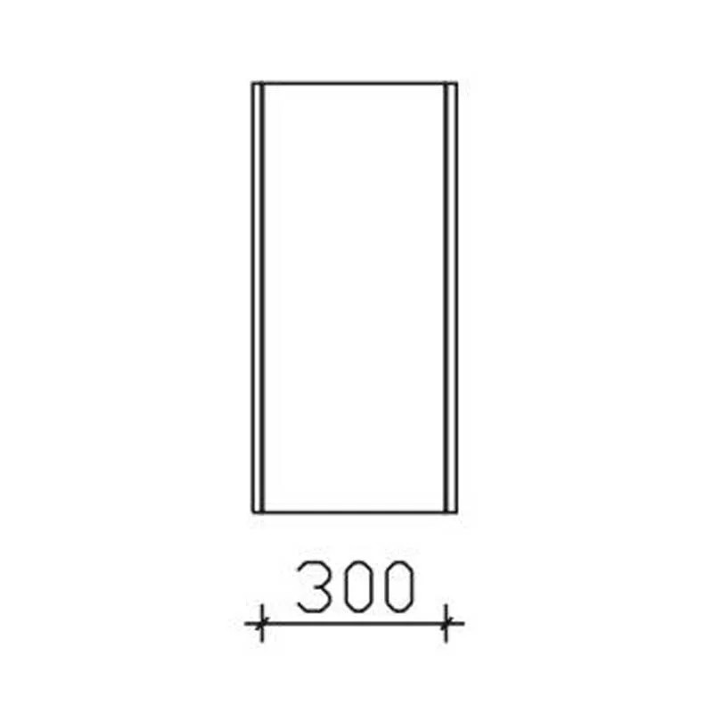 Pelipal 6040 Wandschrank 30 cm / 1 Drehtüre OKT053017