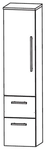 Puris Linea Mittelschrank 30 cm MNA883A01 - Ansicht 3