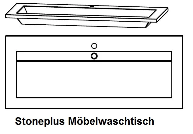 Puris Star Line Badmöbel Set 120 cm - Set 1 - Ansicht 7