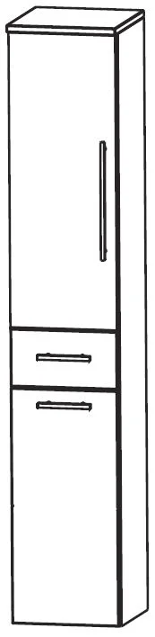Puris Star Line Hochschrank 30 cm HNA053A7W - Ansicht 2