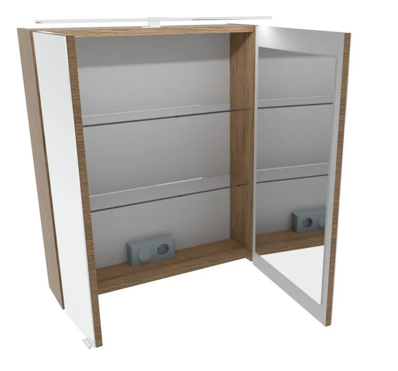 Marlin 3060daily Spiegelschrank 60 cm breit SANB6R - Ansicht 2