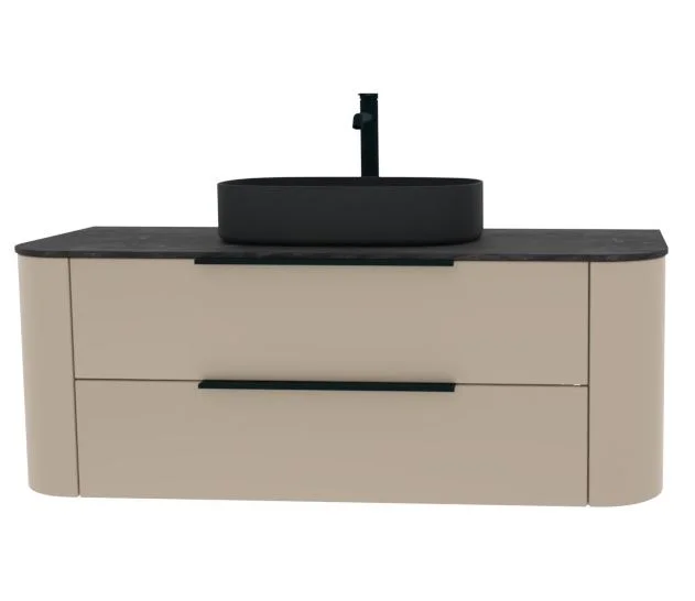 Puris Veluna Aufsatzwaschtisch mit Unterschrank  - 130 cm - Ansicht 2
