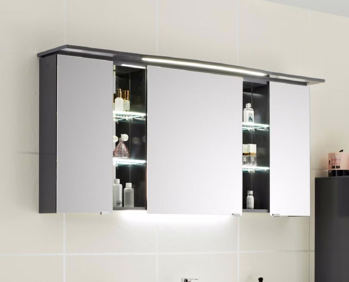 Pelipal Contea Spiegelschrank 128 cm CT-S3D7-1273-16 / CT-S3D8-1273-16 - Ansicht 2