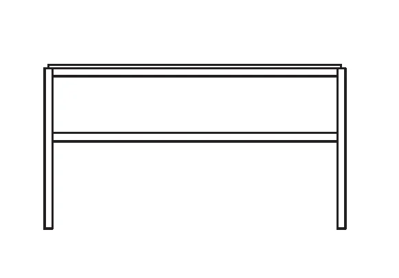 Pelipal Sitzbank 90 cm EM-SB 02 - Neutrale Einzelmöbel - Ansicht 4