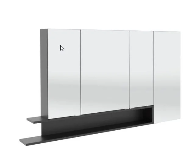 Puris c!puro Spiegelschrank - 135 cm