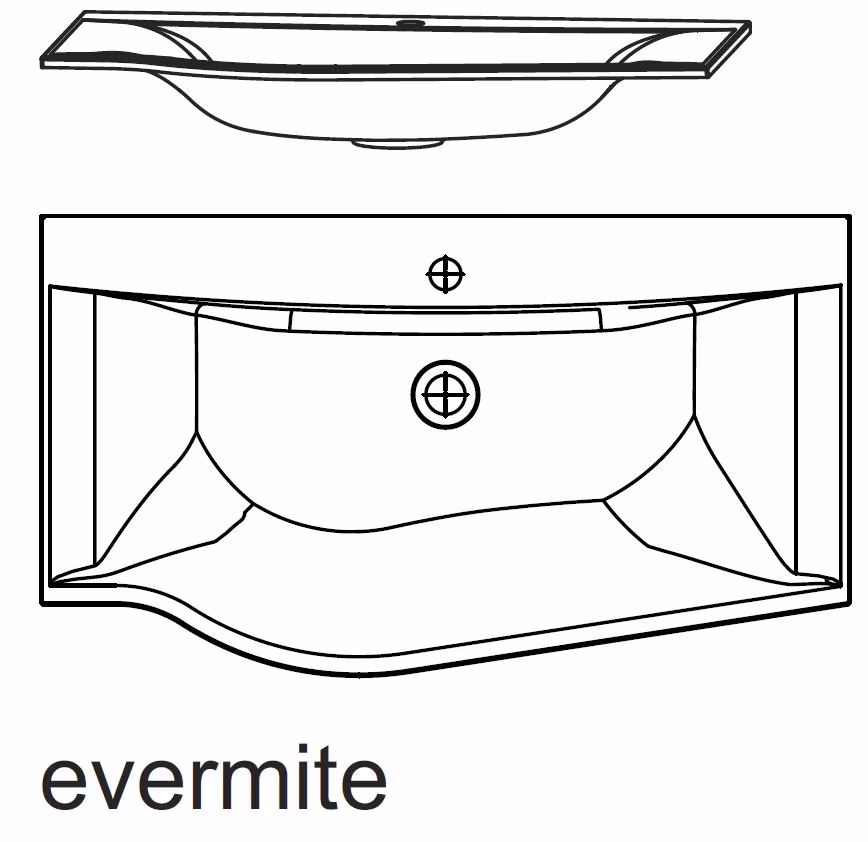 Puris Swing Konfigurator 90 cm - Ablagefläche rechts - Ansicht 2