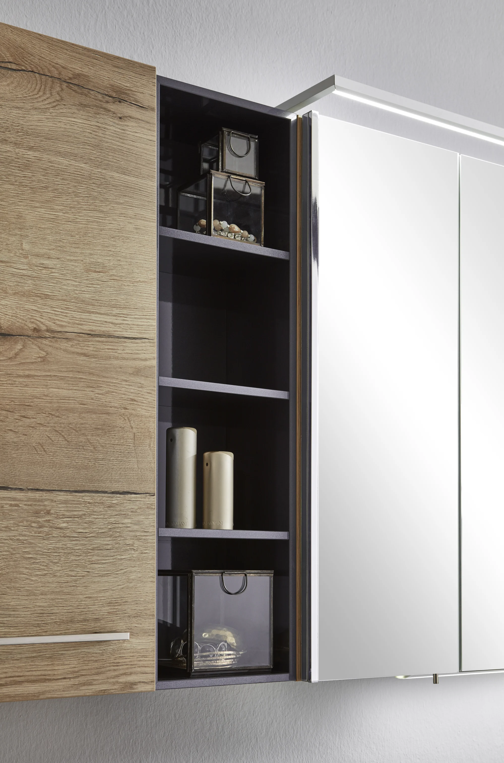 MARLIN 3260fair Kombination 100 cm / mit Spiegelschrank - Variante 2 - Ansicht 12