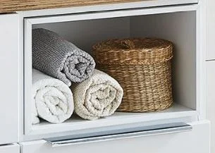 Puris Aspekt Waschtisch mit Unterschrank - 130 cm breit - Ansicht 3