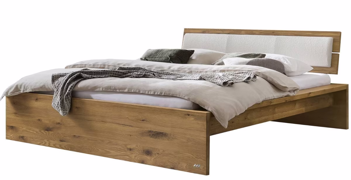 Hasena Oak-Wild Aspino 18 Bett - Alpa Kopfteil inkl. Lumo Kissen