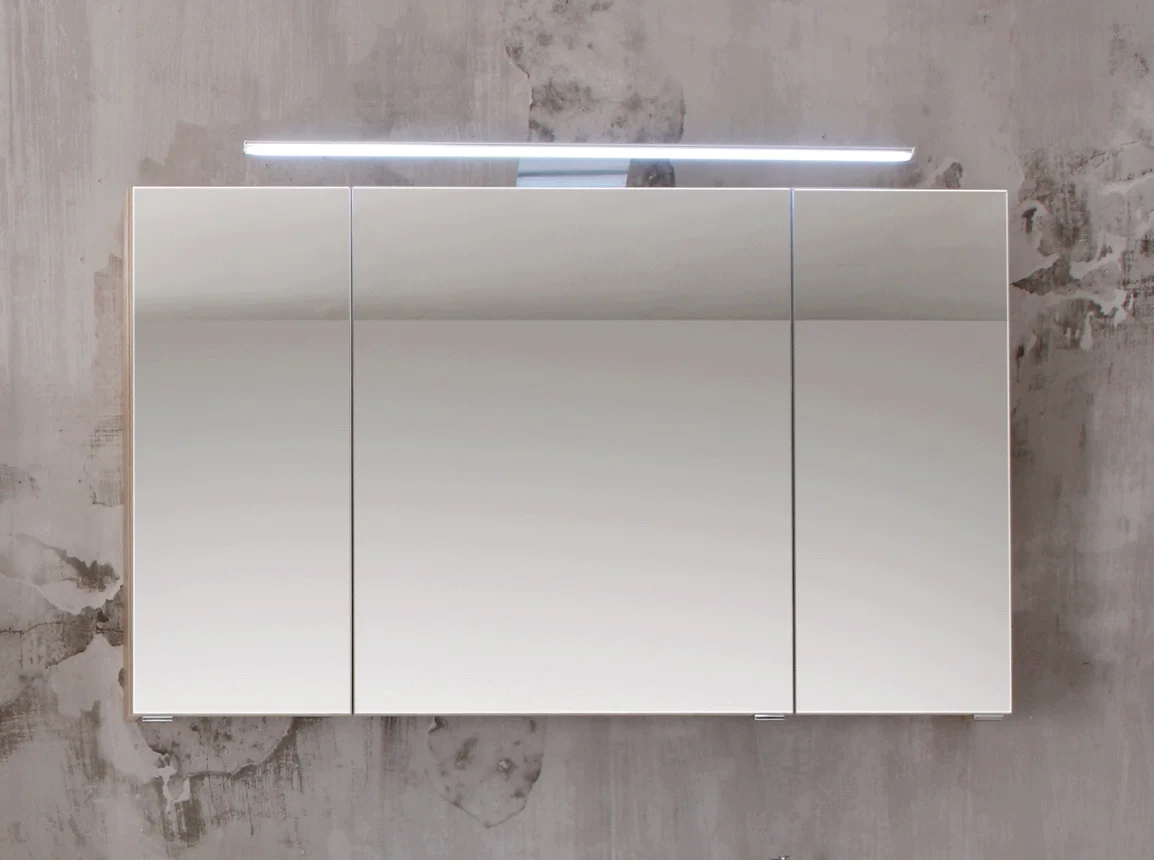 Calmo Badmöbelset 122 cm breit - 3-teilig - Ansicht 6
