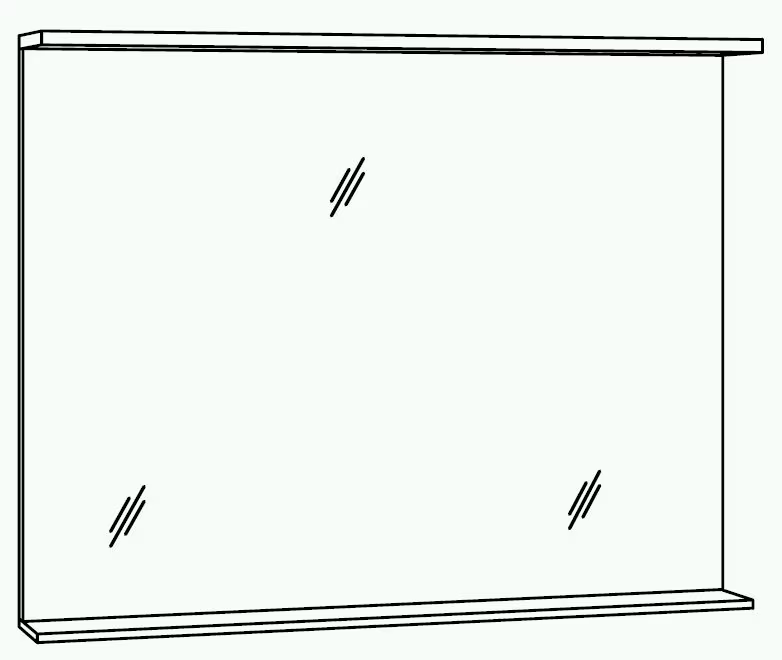 Marlin Bad 3060 Spiegelpaneel 90 cm SPOBC9