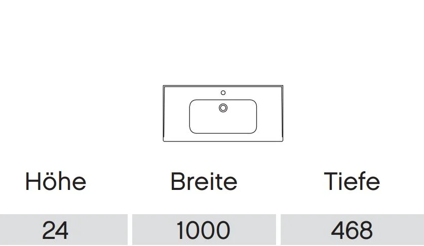 Pelipal Pineo Waschtisch-Set 100 cm - Ansicht 2