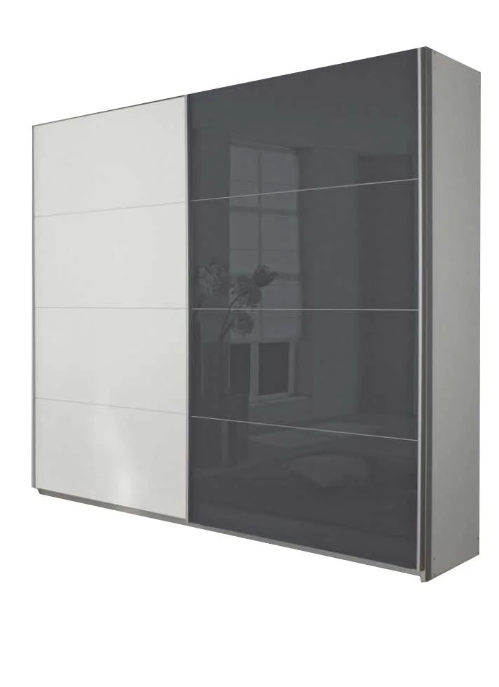 Rauch ORANGE Schwebetürenschrank Quadra Front Dekortür/Glastür