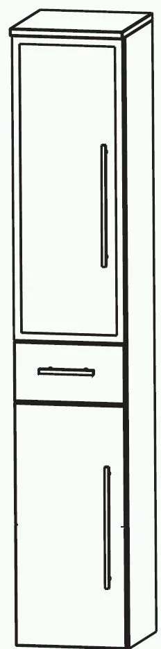 Puris Swing Glastür-Hochschrank 30 cm HNA053B7M - Ansicht 2