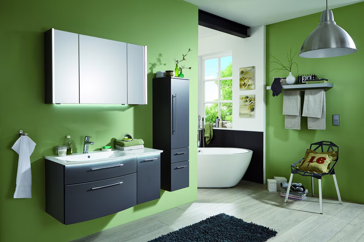 Puris Linea Spiegelschrank 100 cm S2A431079 Serie B - Ansicht 3