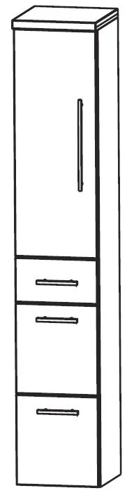 Puris Speed Hochschrank 30 cm HNA093A