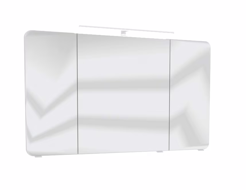 Pelipal 4005 Badmöbel Set mit Spiegelschrank mit Aufsatzleuchte - 117 cm - Ansicht 9