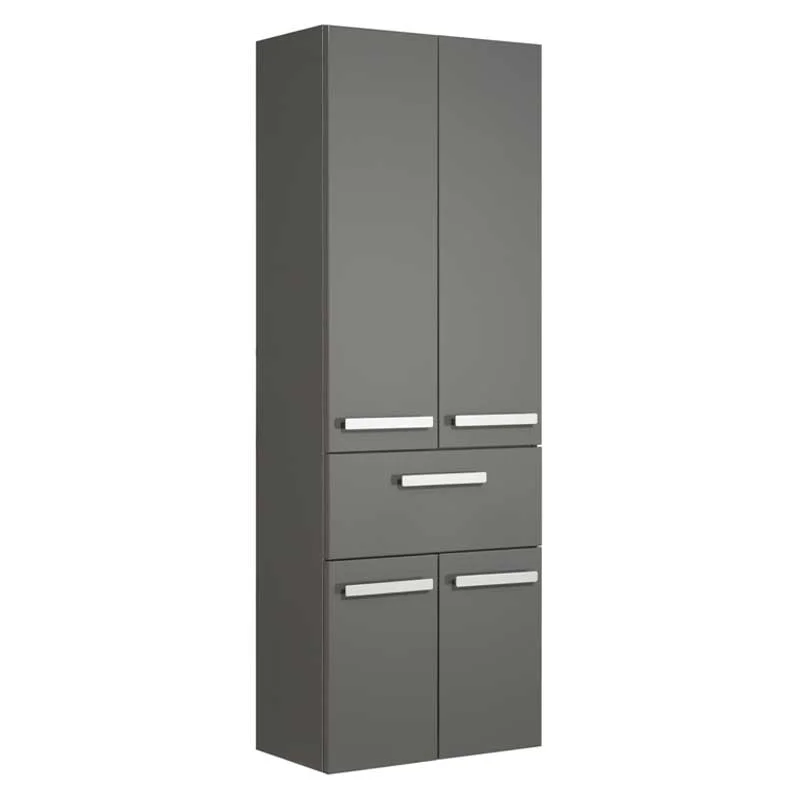 Pelipal 4005 Hochschrank 60 cm - 2 Türen, 1 Auszug, 2 Wäschekippen
