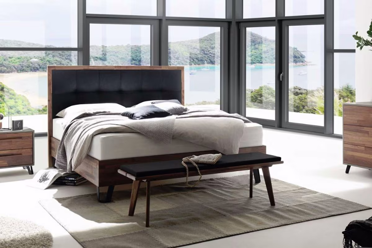 Massivholzbett Hasena Fine Moderno b