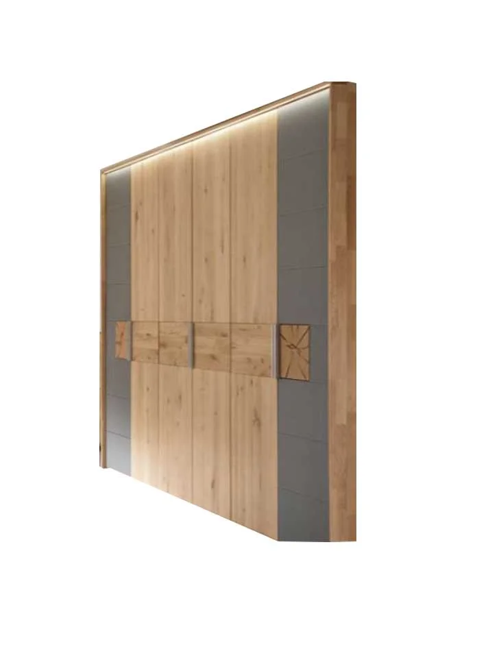 Thielemeyer Mira Drehtürenschrank - Mittelriegel mit Hirnholz / 5-oder 6-türig