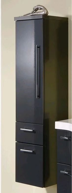 Puris Elegance Mittelschrank 30 cm MNA883A6M Saphirblau - Sofort lieferbar - Sonderpreis