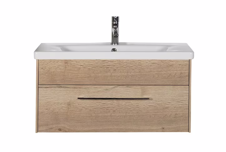 MARLIN 3400modern - Waschtischset 80 cm breit - 1 Auszug