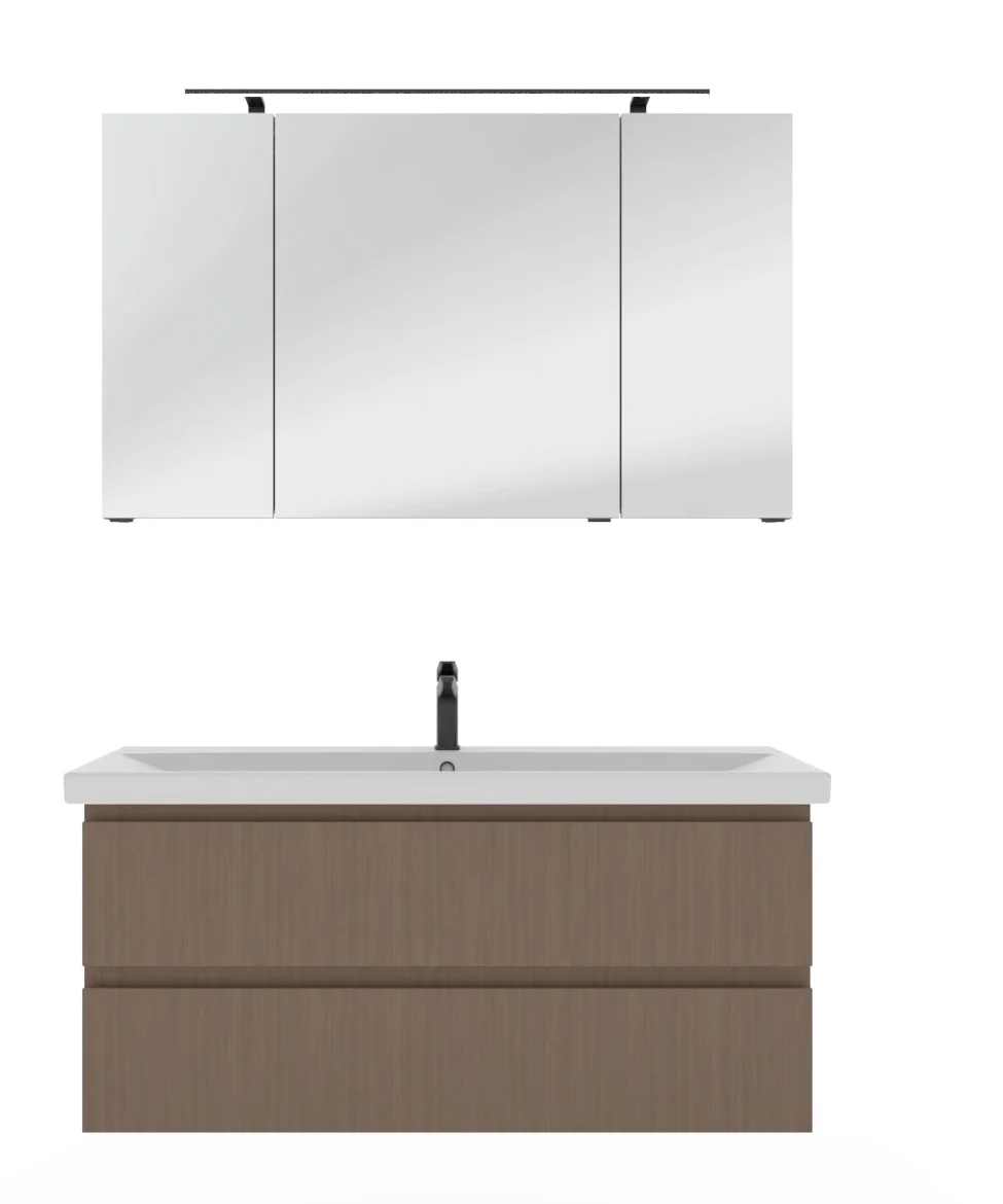 Pelipal 6090 Badmöbelset 120 cm - Einzelwaschbecken - Ansicht 2