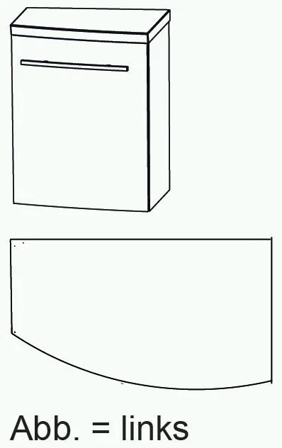 Puris Crescendo Bad-Ergänzungsschrank 40 cm breit UTA314AM9 - Ansicht 2