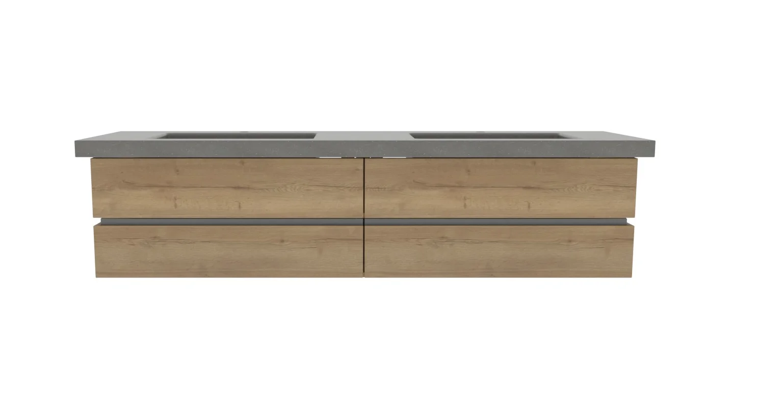 Thielemeyer Fresh Massivholz Badmöbelset 800062/ 801062 - 177 cm - Ansicht 6