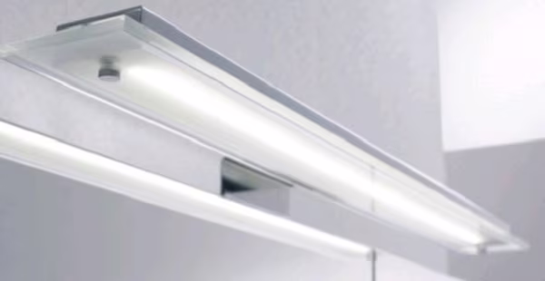 Pelipal Aufsatzleuchte für Flächenspiegel/Spiegelschrank - LS-K
