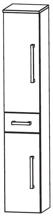 Puris WoW Hochschrank 30 cm HNA053A