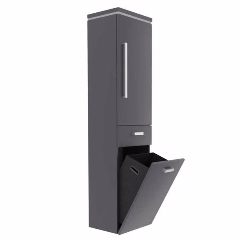 Puris Crescendo Hochschrank mit Wäschekippe 40 cm HNA054A7W