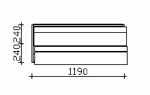 Pelipal Balto Block 120 cm - Konfigurator - Ansicht 5
