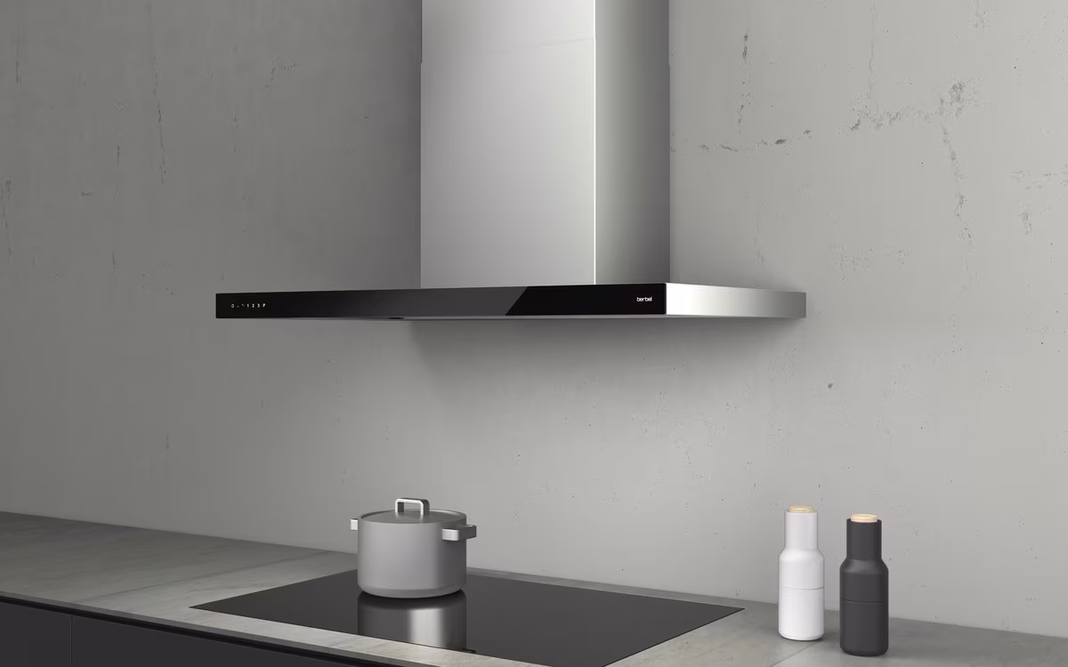 berbel Wandhaube Glassline BWH 90 GL 1005527, mit 5 Jahre Vollgarantie