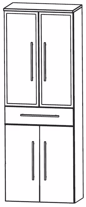 Puris Star Line Hochschrank 60 cm HNA056B7M - Ansicht 2