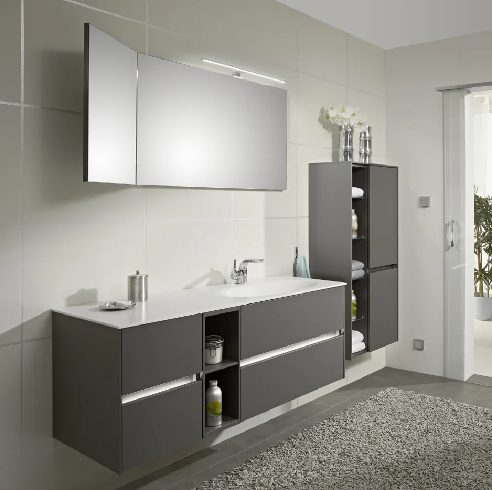 Pelipal 6010 Waschtisch-Set 133 cm - Rechts - Ansicht 17