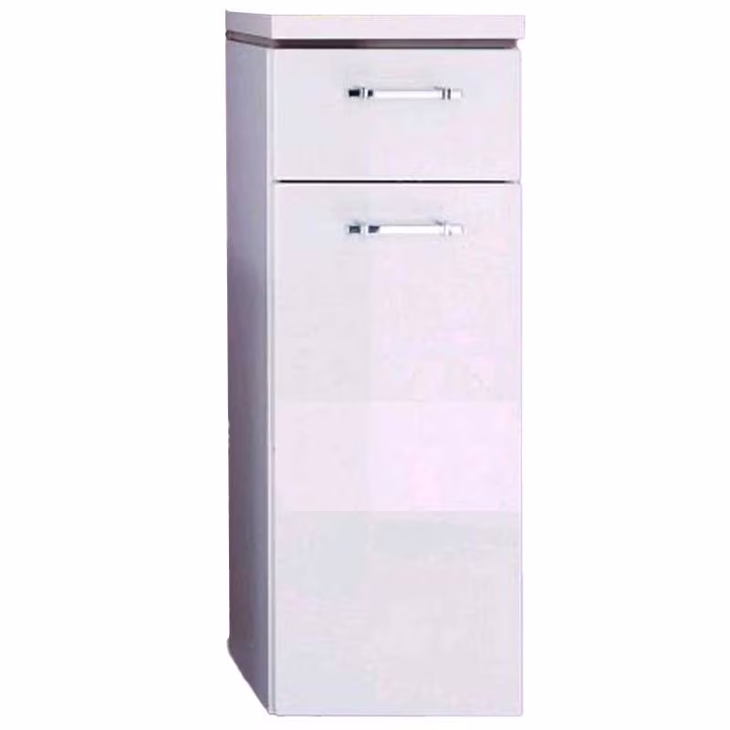 Puris Cool Line Highboard 40 cm mit Wäschekippe HBA554A5W