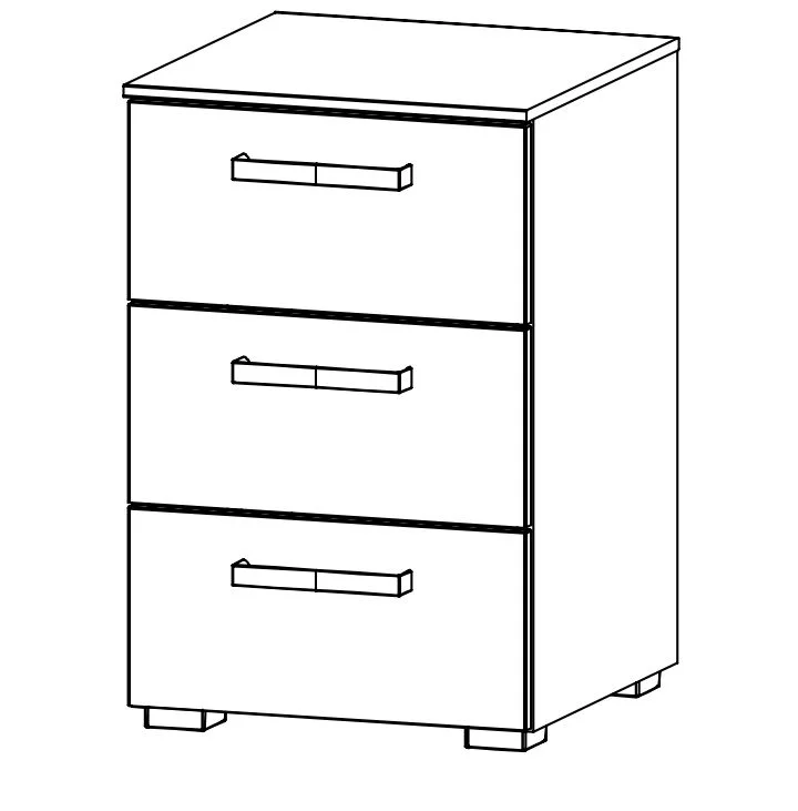 Rauch Select Mavi Extra / Nachttisch - verschiedene Varianten - Ansicht 6