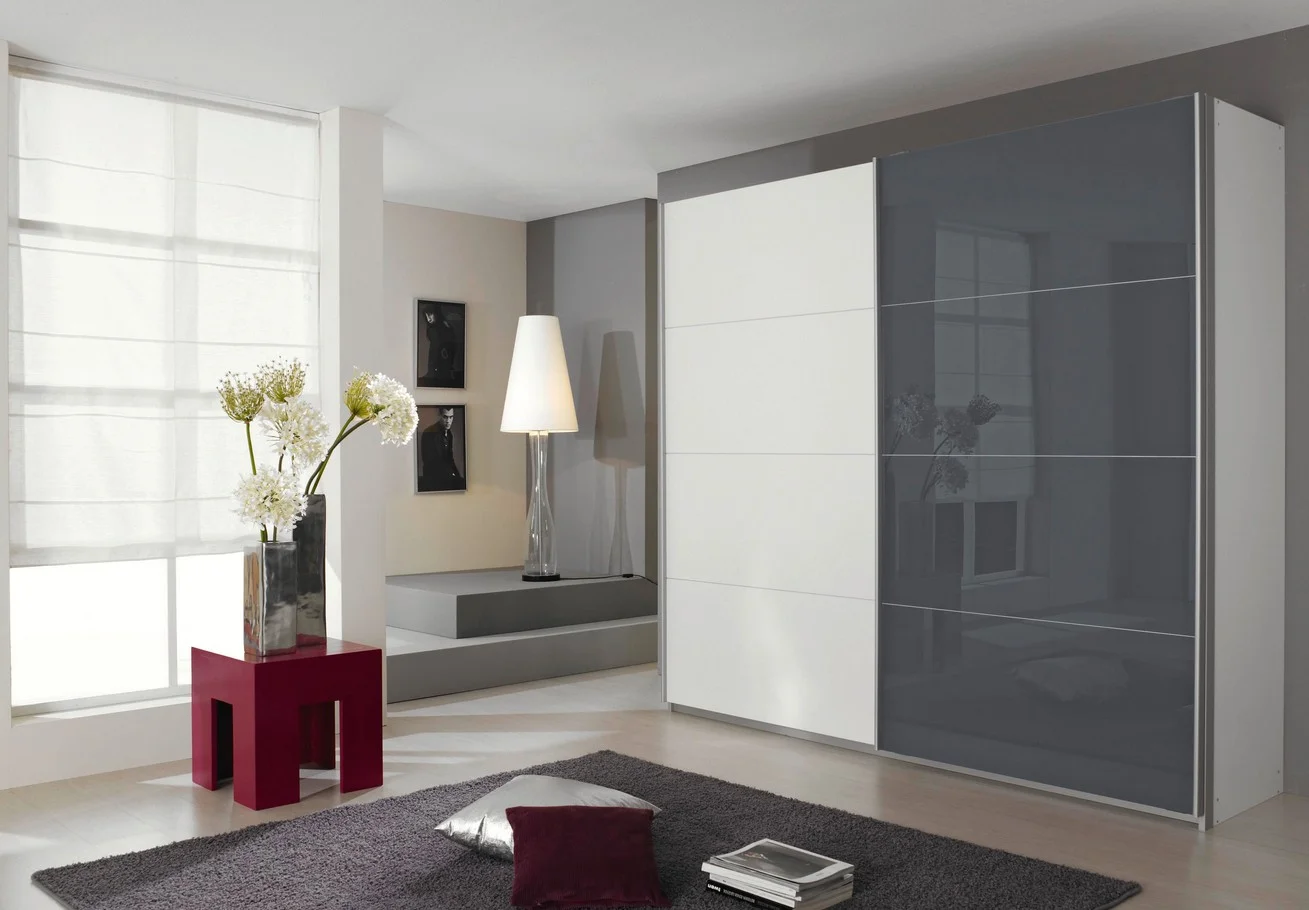 Rauch ORANGE Schwebetürenschrank Quadra Front Dekortür/Glastür - Ansicht 2